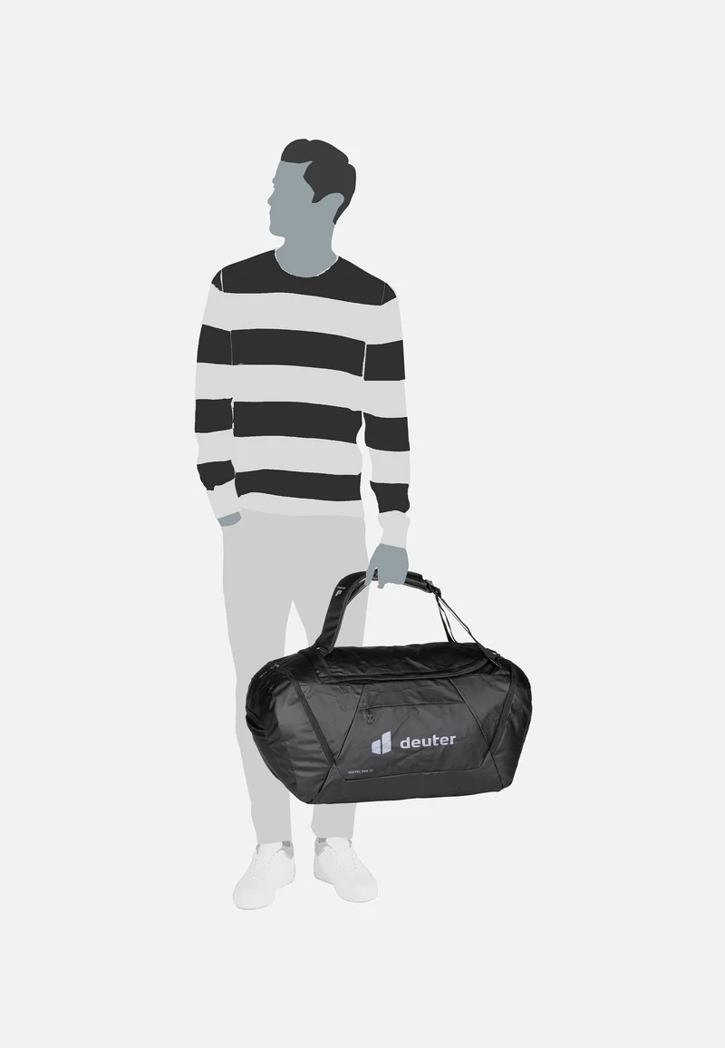 Duffel Pro 90 Black - Rucksack