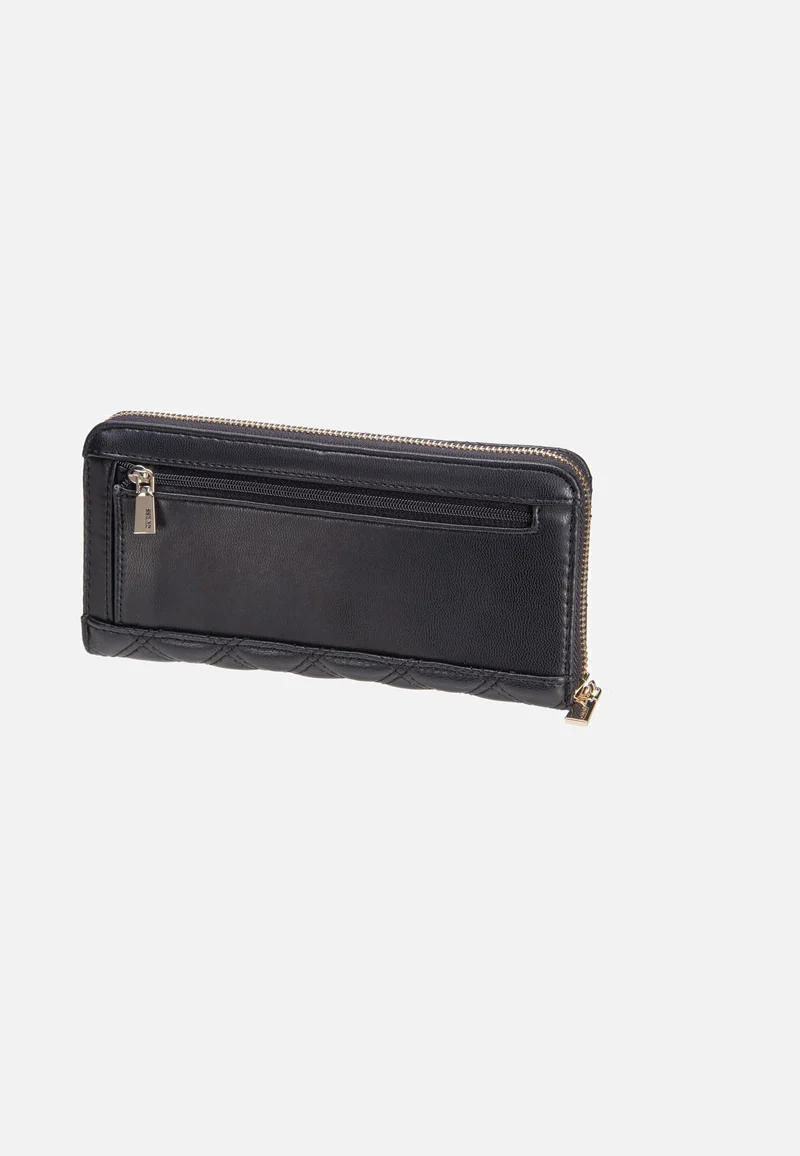 Giully II Slg Large Zip Around Black - Portemonnaie