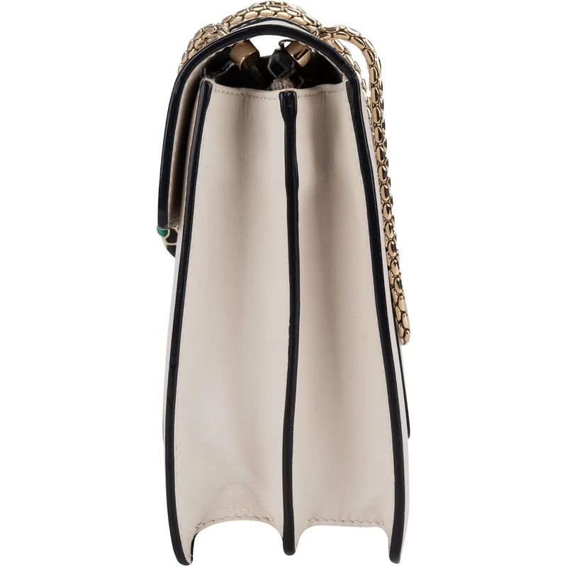Bulgari Calfskin Serpenti Forever Shoulder Crossbody Bag