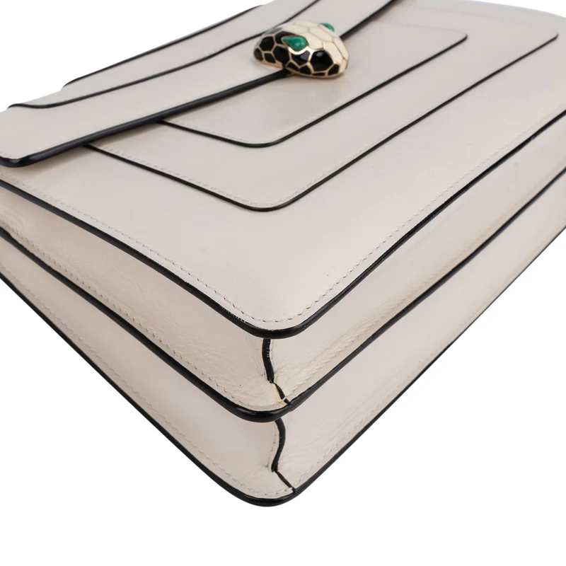 Bulgari Calfskin Serpenti Forever Shoulder Crossbody Bag