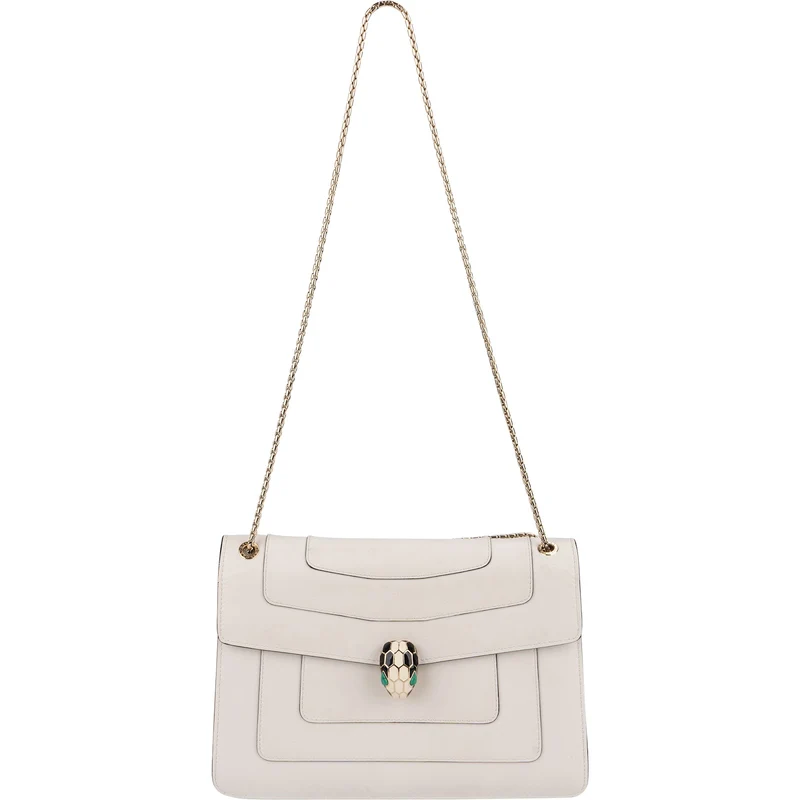 Bulgari Calfskin Serpenti Forever Shoulder Crossbody Bag