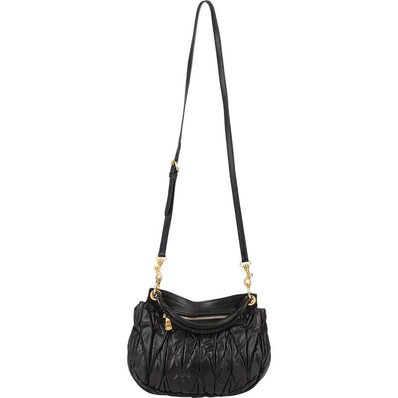 Miu Miu Matelassé Leather Coffer City Handbag