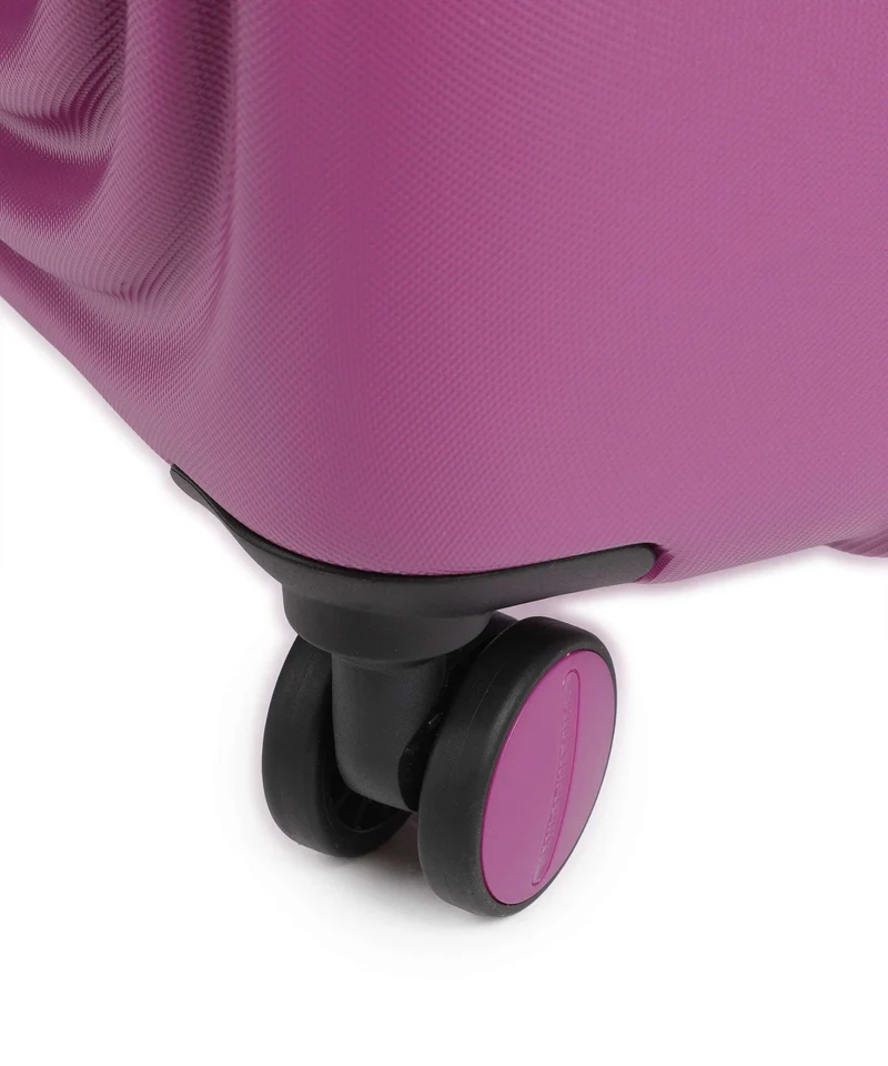 Mandarina Duck Logoduck+ 4-Rollen Trolley digital pink