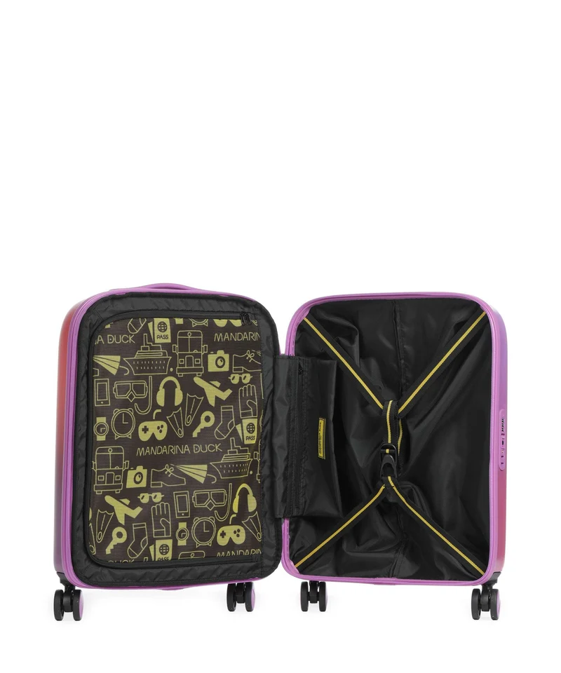 Mandarina Duck Logoduck+ 4-Rollen Trolley winter sunrise