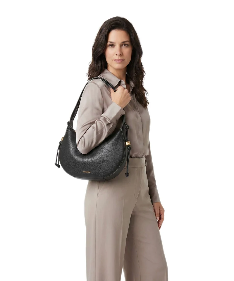 Coccinelle Thess Schultertasche noir