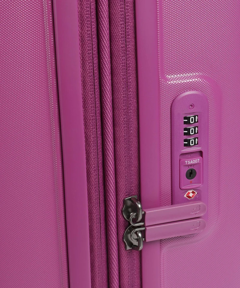 Mandarina Duck Logoduck+ 4-Rollen Trolley digital pink