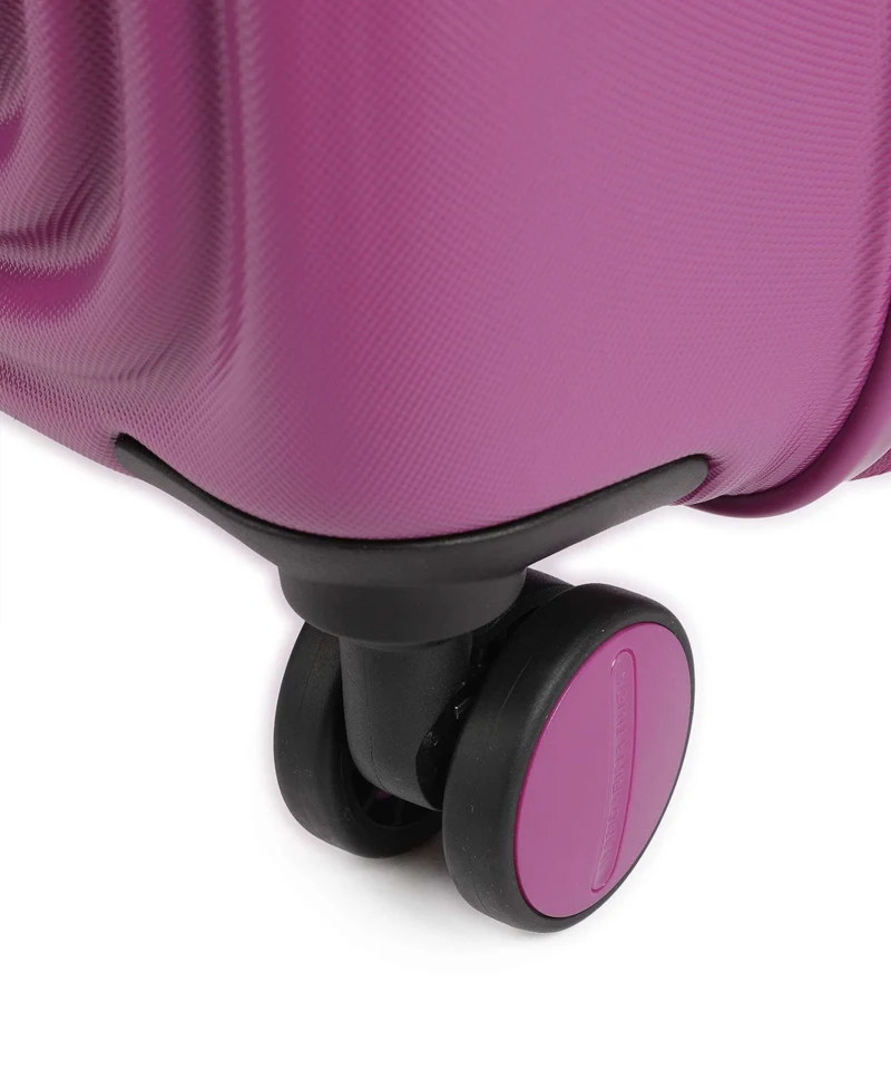 Mandarina Duck Logoduck+ 4-Rollen Trolley digital pink