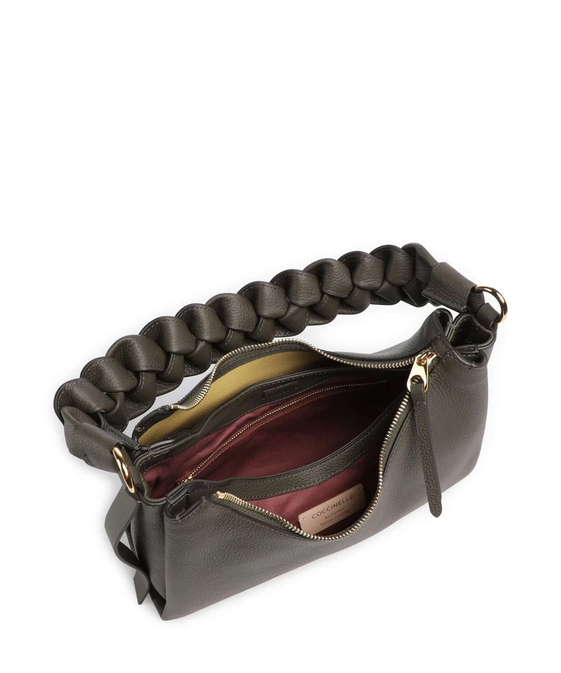 Coccinelle Boheme Grana Double Schultertasche fango/honey