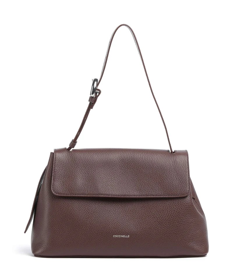 Coccinelle Fern Schultertasche berry