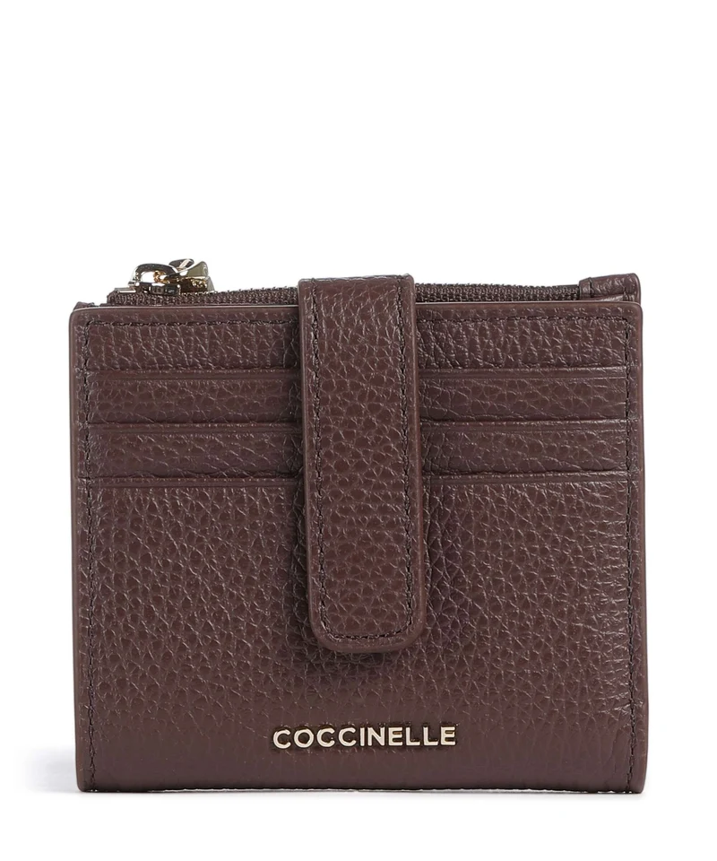 Coccinelle Metallic Soft Geldbörse berry