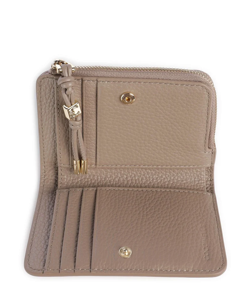 Coccinelle Pansy Geldbörse warm taupe