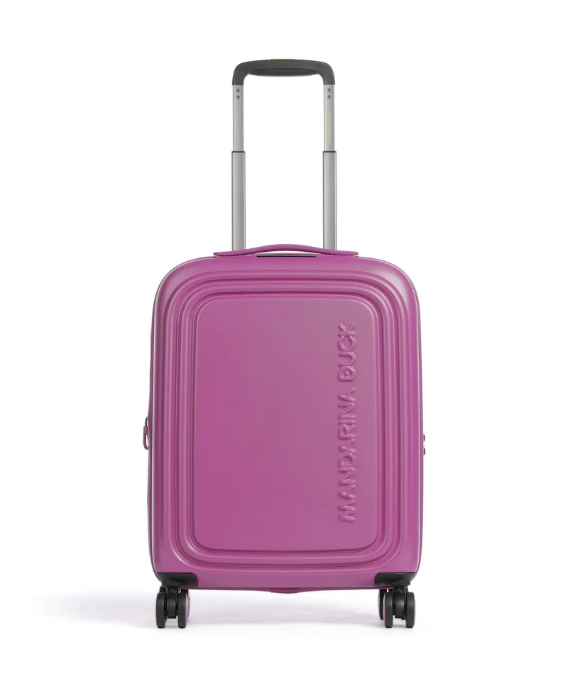 Mandarina Duck Logoduck+ 4-Rollen Trolley digital pink
