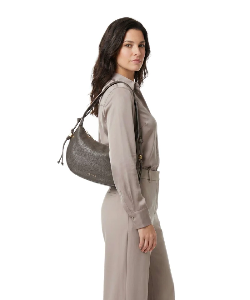 Coccinelle Thess Schultertasche fango