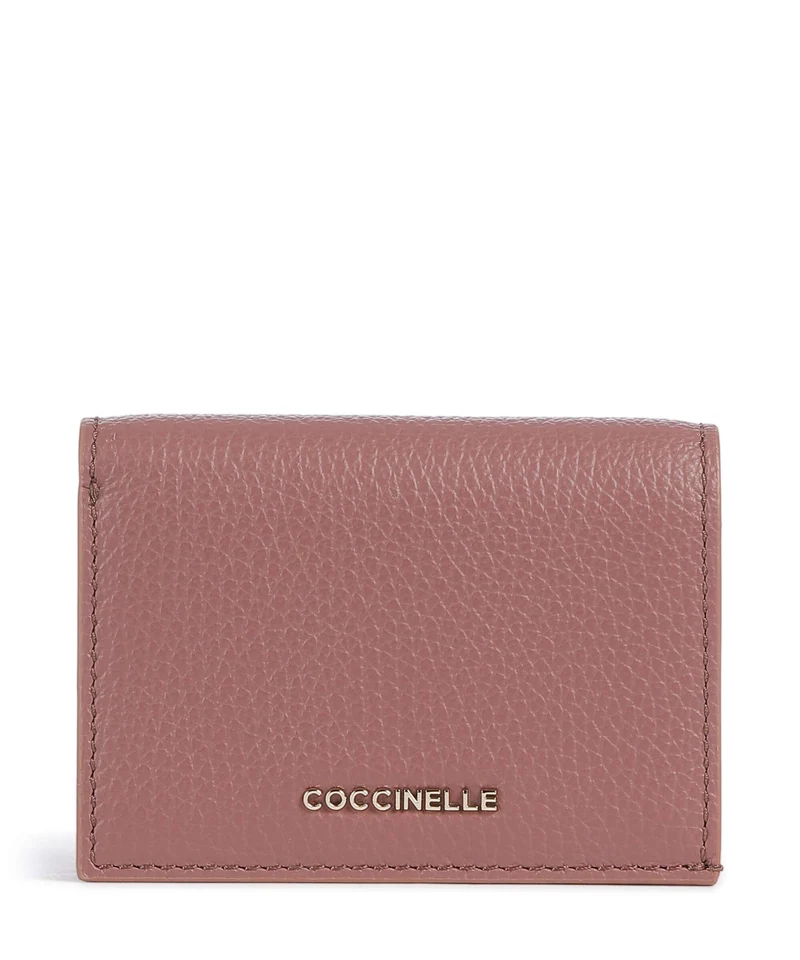 Coccinelle Metallic Soft Geldbörse winter rose