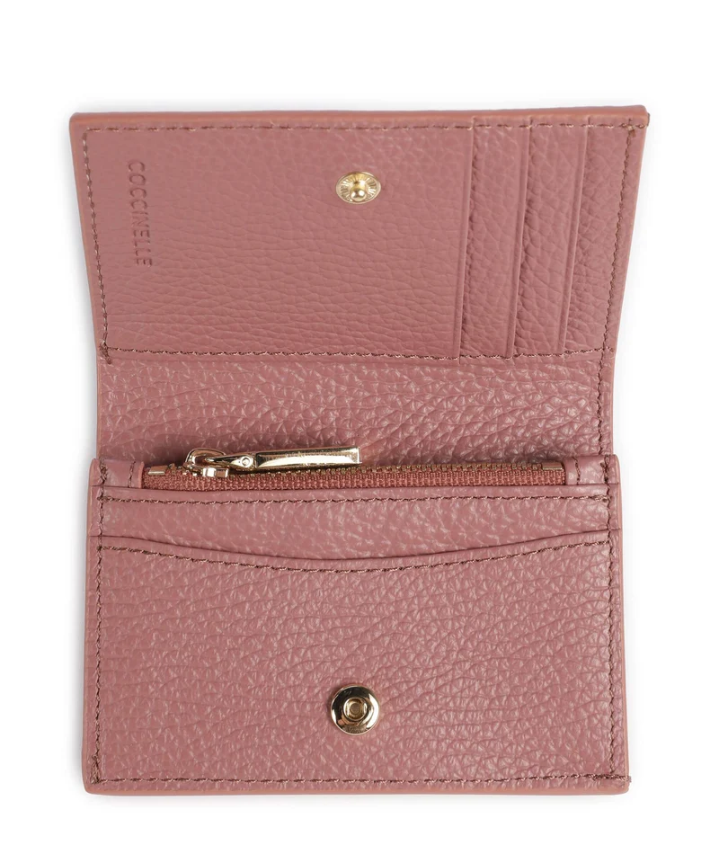Coccinelle Metallic Soft Geldbörse winter rose