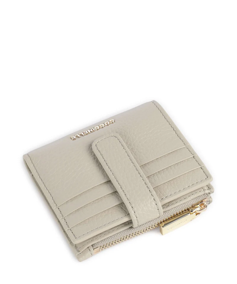 Coccinelle Metallic Soft Geldbörse eucalipto