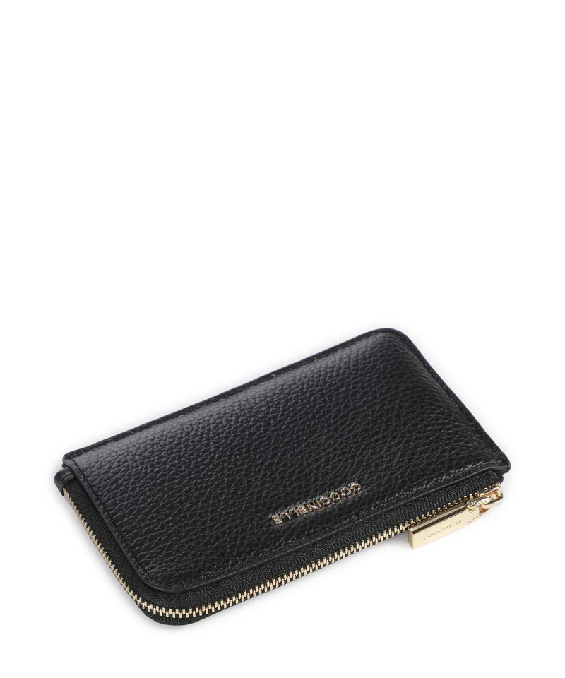 Coccinelle Metallic Soft Kreditkartenetui noir