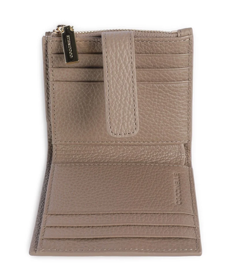 Coccinelle Metallic Soft Geldbörse warm taupe