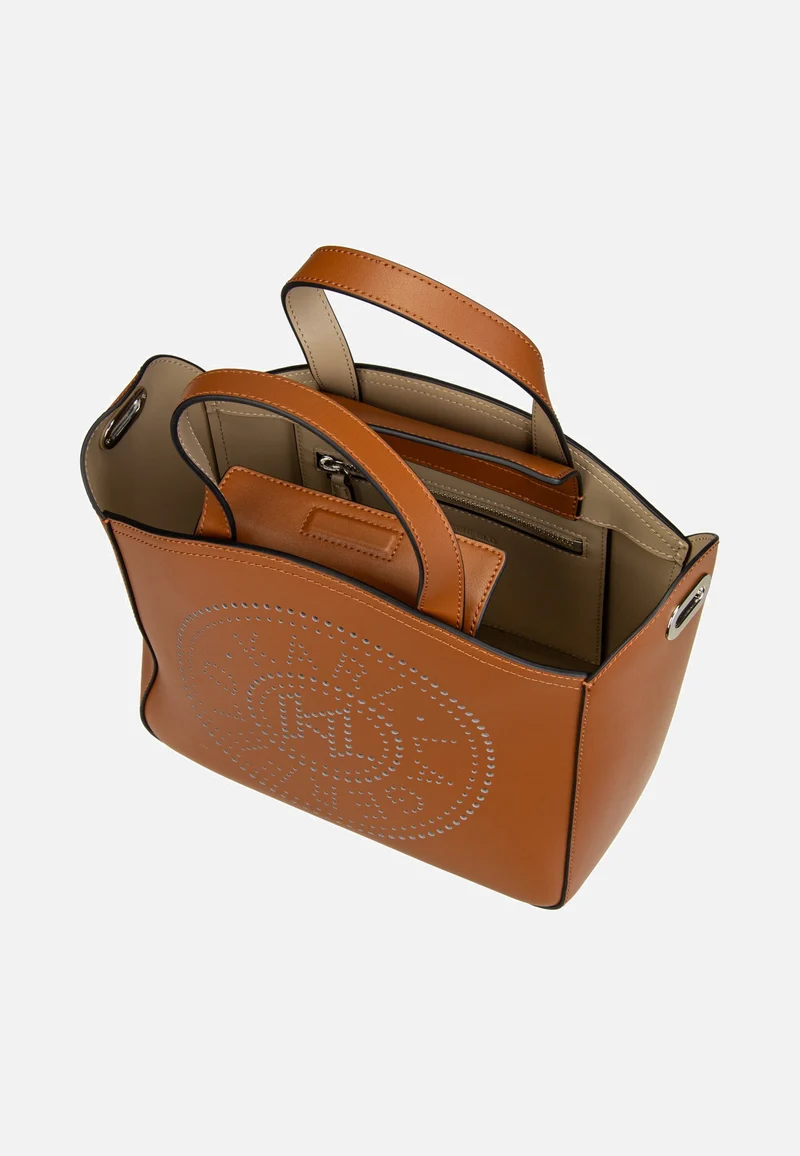K/Circle SM Perforated 30058 Dark Tan - Tote Bag