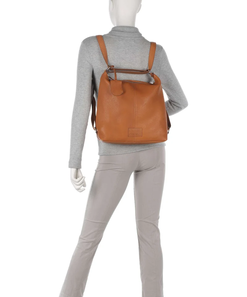 Burkely Soft Skylar Rucksack-Tasche cozy cognac