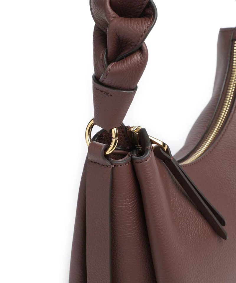 Coccinelle Boheme Grana Double Schultertasche berry/winter rose