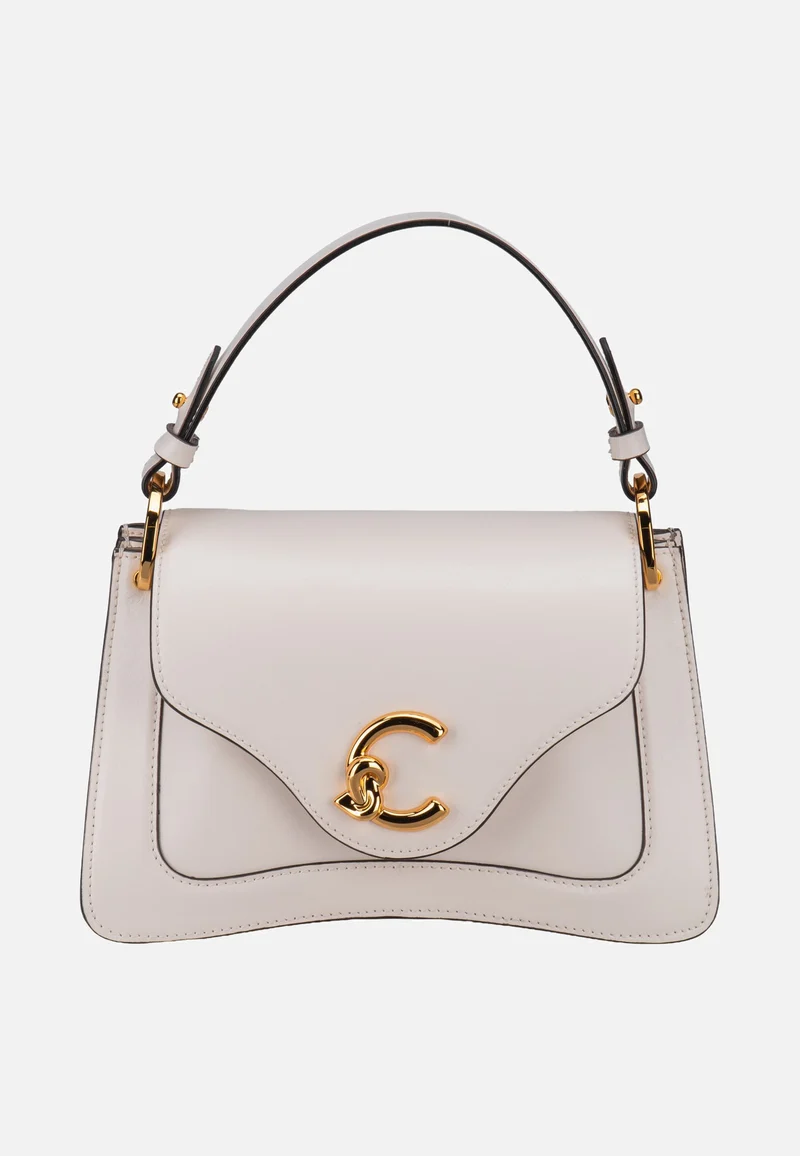 C-Me Calf 1802 Pearl - Henkeltasche
