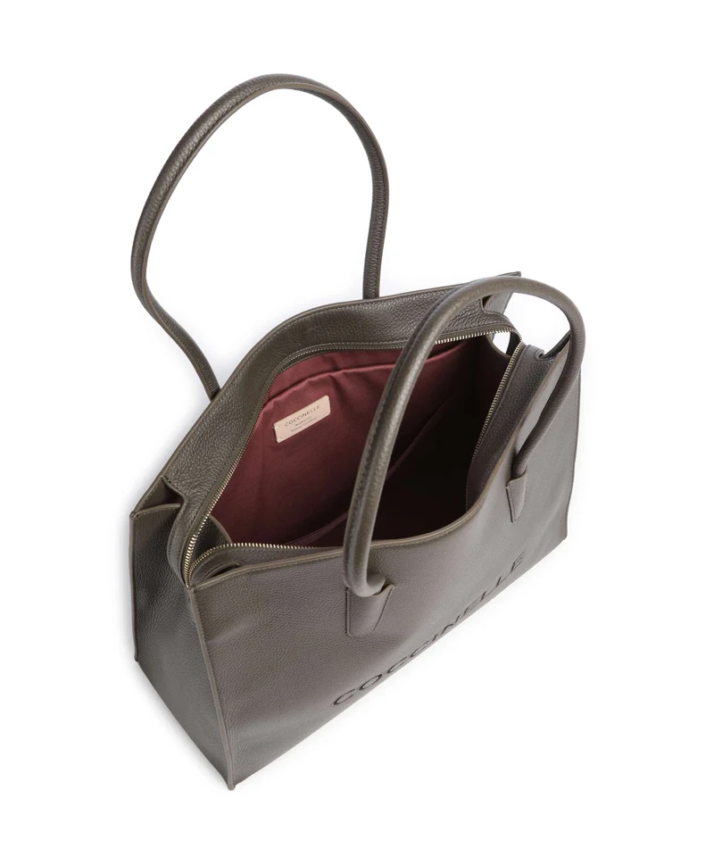 Coccinelle Myrtha Shopper fango