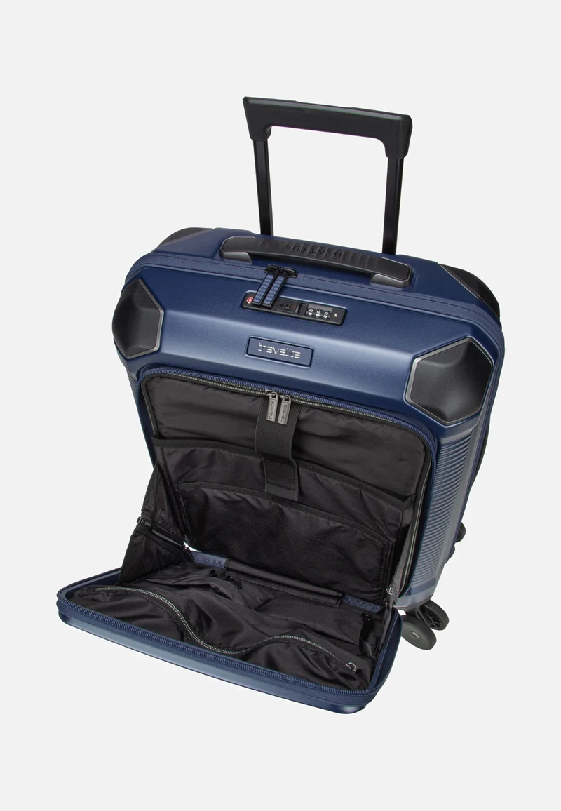 Millennium Trolley 4W S Front Pocket Navy - Koffer