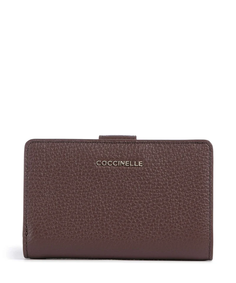 Coccinelle Metallic Soft Geldbörse berry