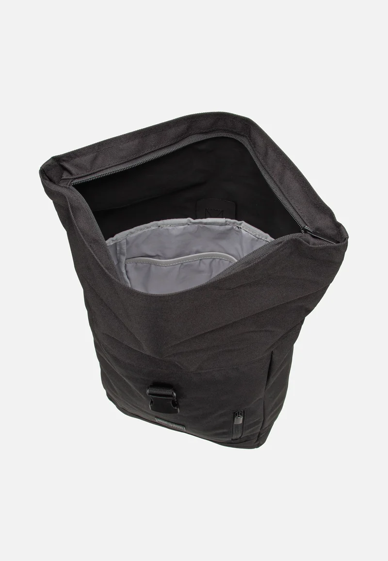 Robin Small Black - Rolltop Rucksack
