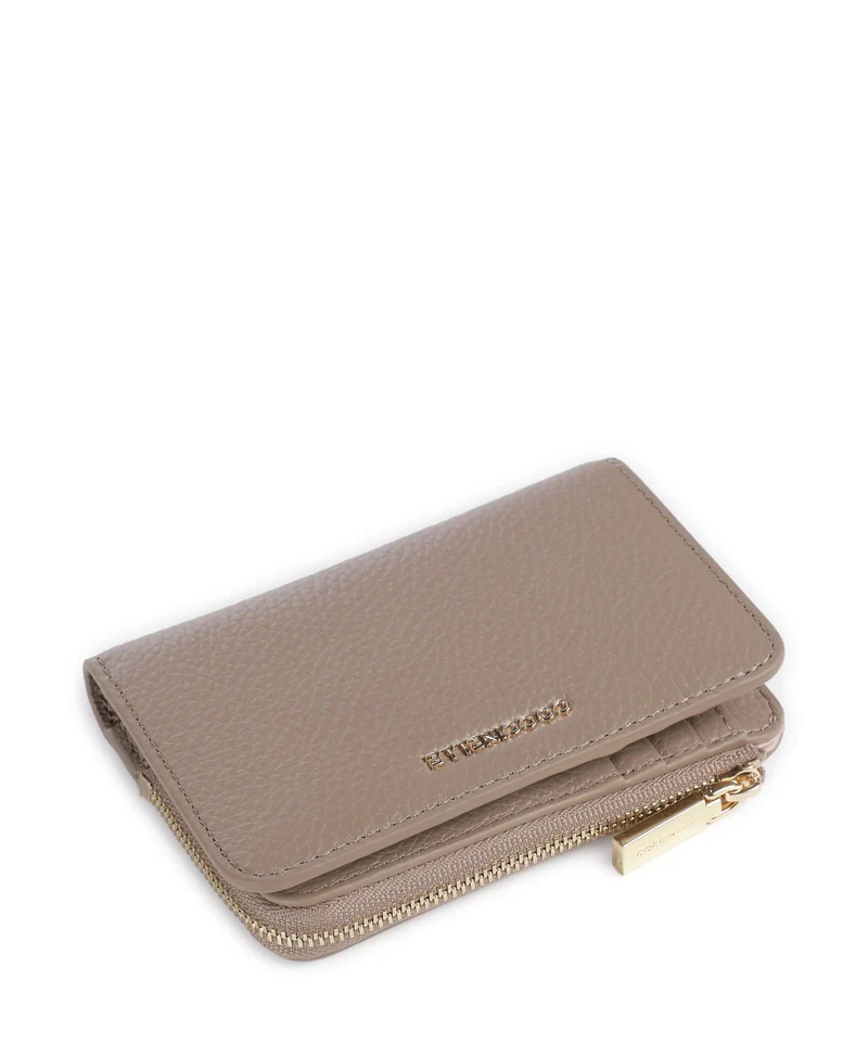 Coccinelle Metallic Soft Geldbörse warm taupe