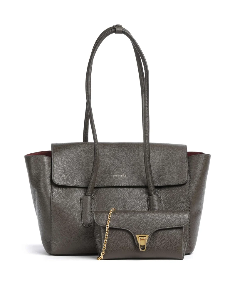 Coccinelle Beat Shopper fango