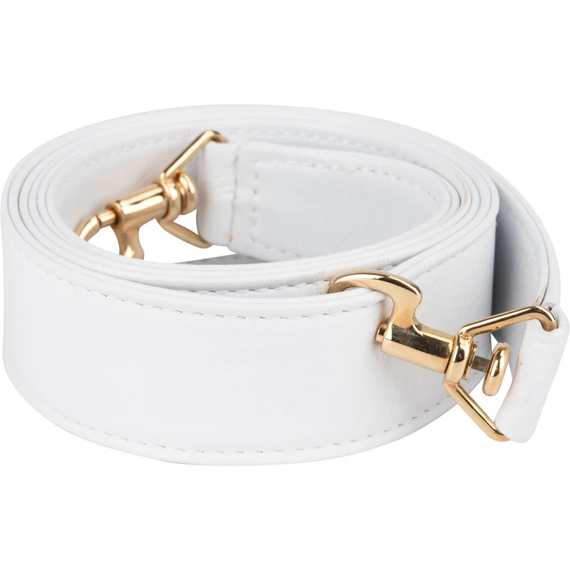 Gucci White Leather Bags Strap
