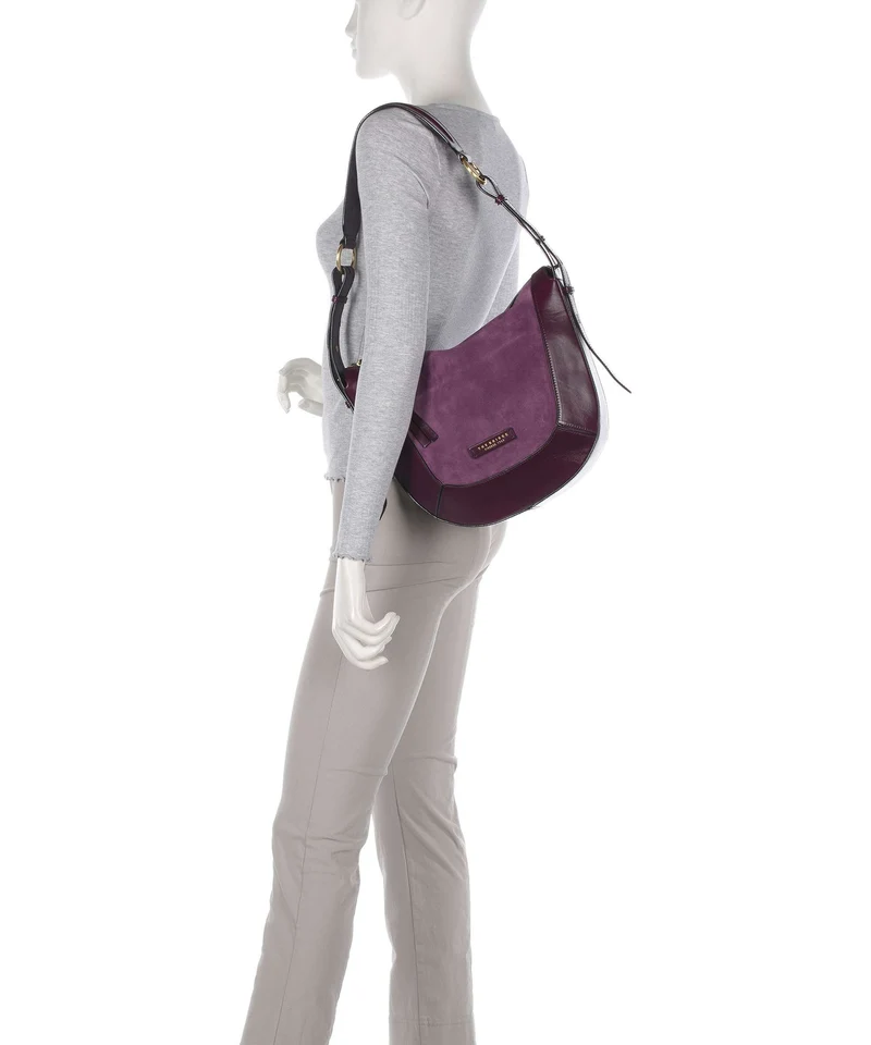 The Bridge Fedora Beuteltasche grape