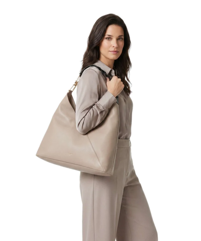 Lancel Pagode L Beuteltasche natural/black
