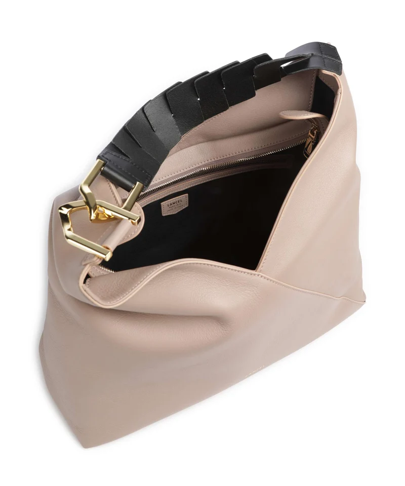 Lancel Pagode L Beuteltasche natural/black