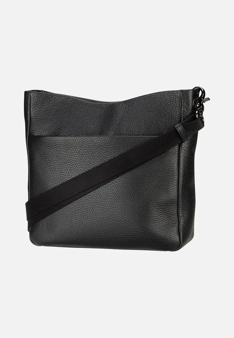 Mellow Leather FZT10 Nero - Crossbody Bag