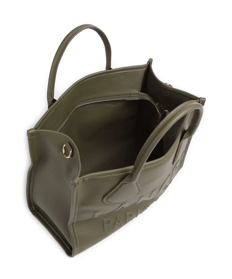 Lancel Jour M Handtasche dark khaki