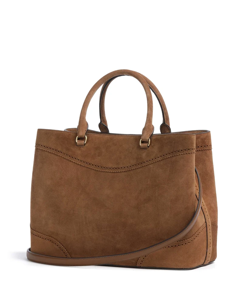 Lauren Ralph Lauren Marcy 36 Handtasche light tobacco