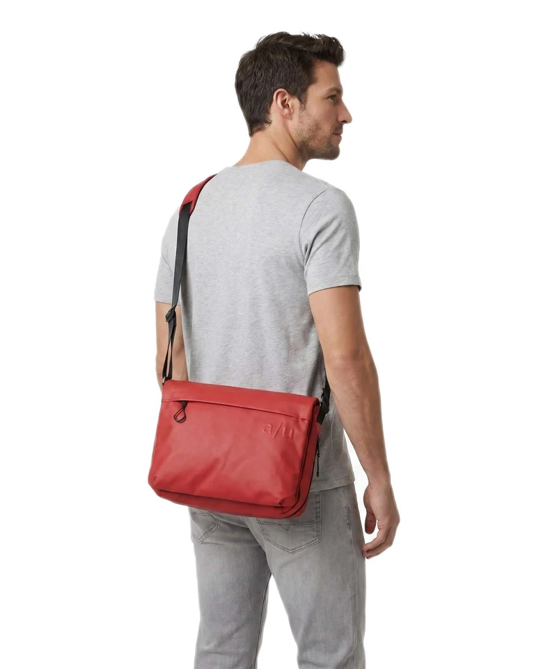 Aunts & Uncles Japan Lite Aoki Kuriertasche red