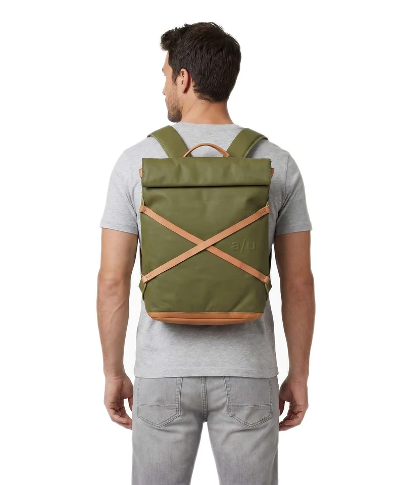 Aunts & Uncles Japan Yokohama Rolltop Rucksack marshland