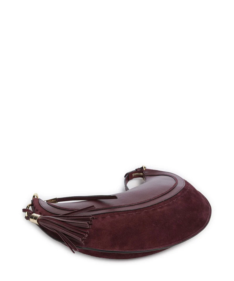 Lancel Hobohème M Beuteltasche cassis
