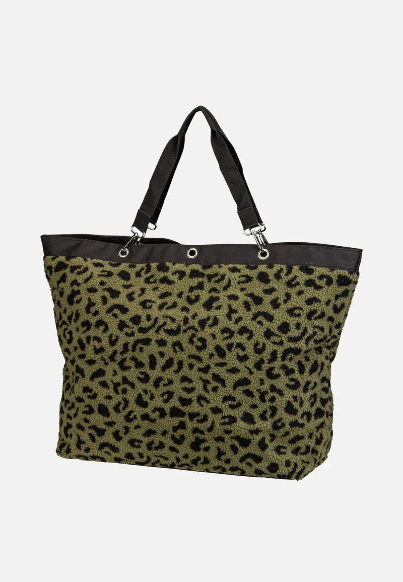 Shopper XL Teddy Leo Olive - Einkaufstasche