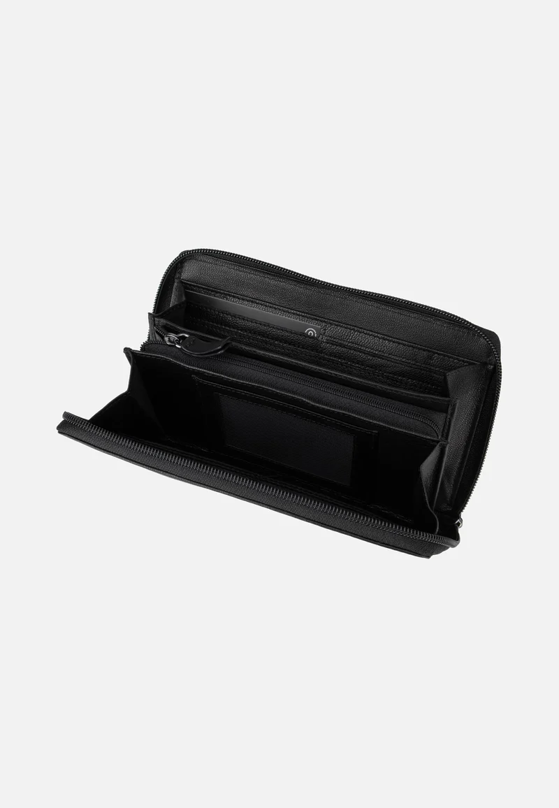 Black Magic Zip-Ladies Longwallet Black - Portemonnaie
