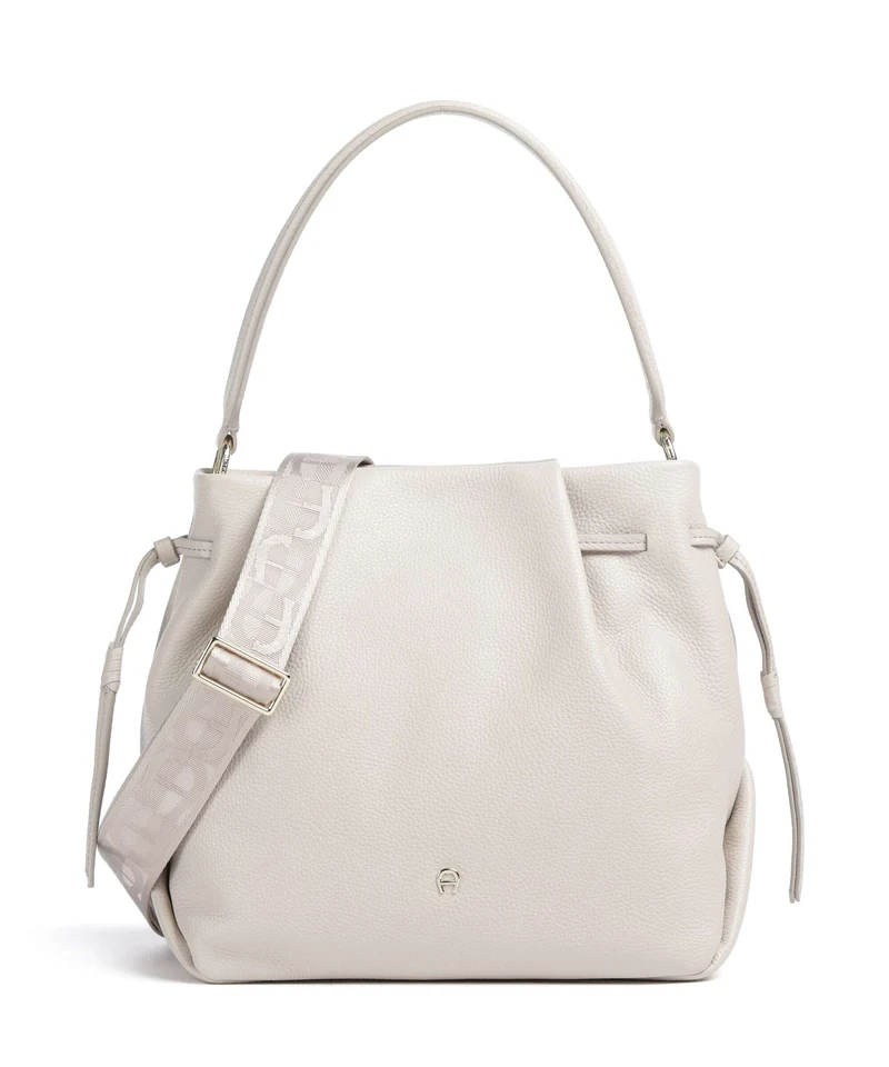 Aigner Paola M Bucket Handtasche fog beige