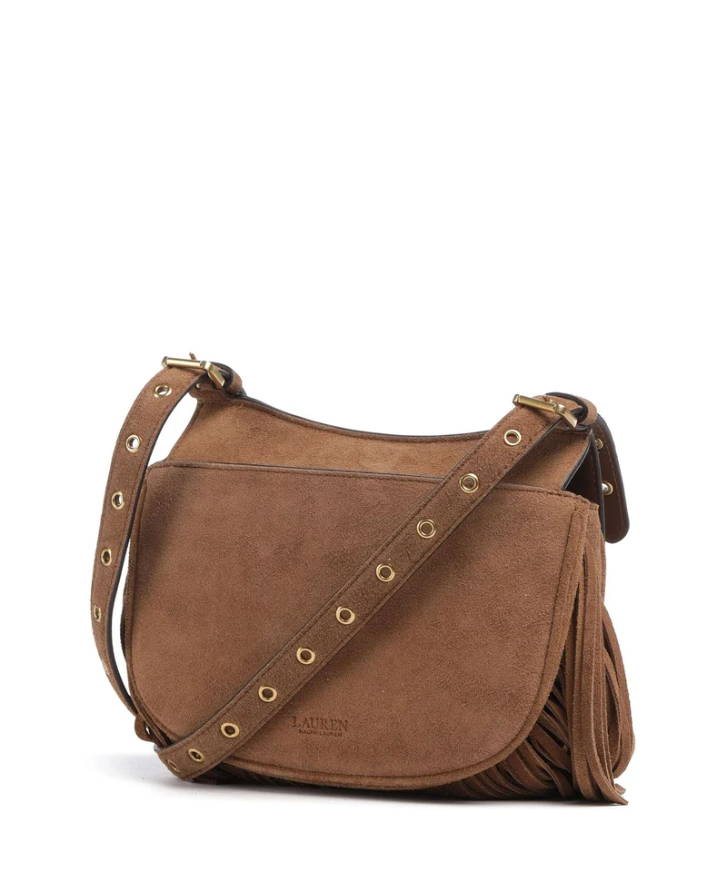 Lauren Ralph Lauren Marcy Medium Umhängetasche light tobacco