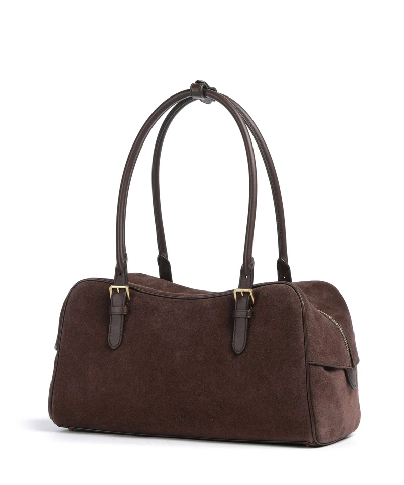 Lauren Ralph Lauren Marcy Large Schultertasche chestnut brown