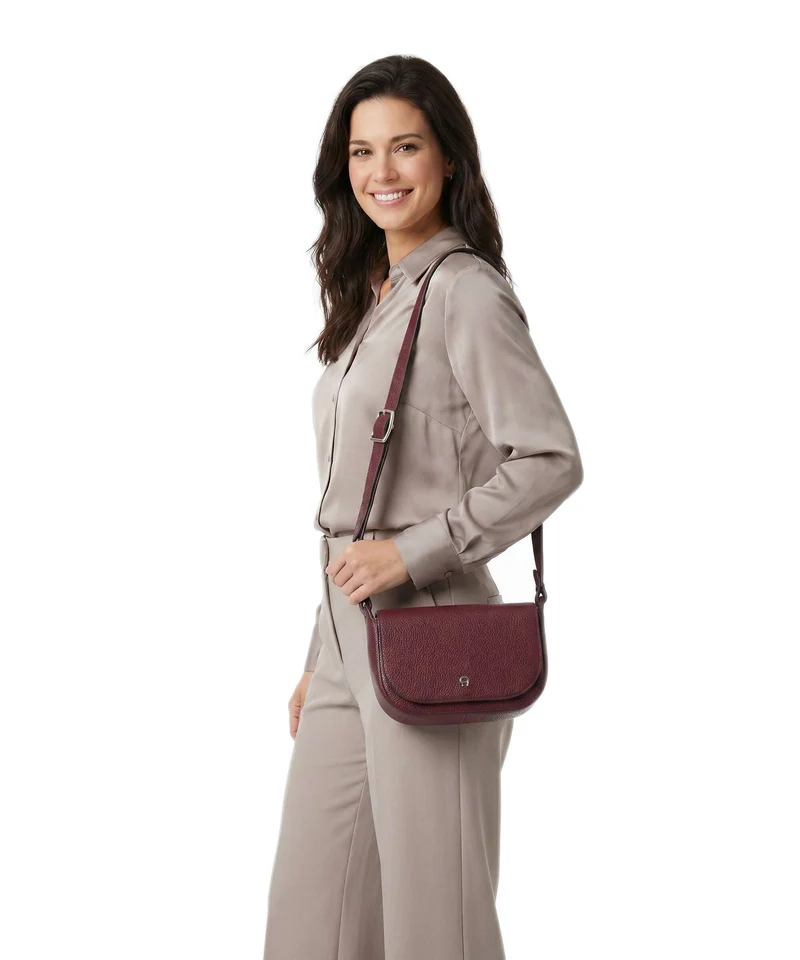 Aigner Pura S Umhängetasche burgundy
