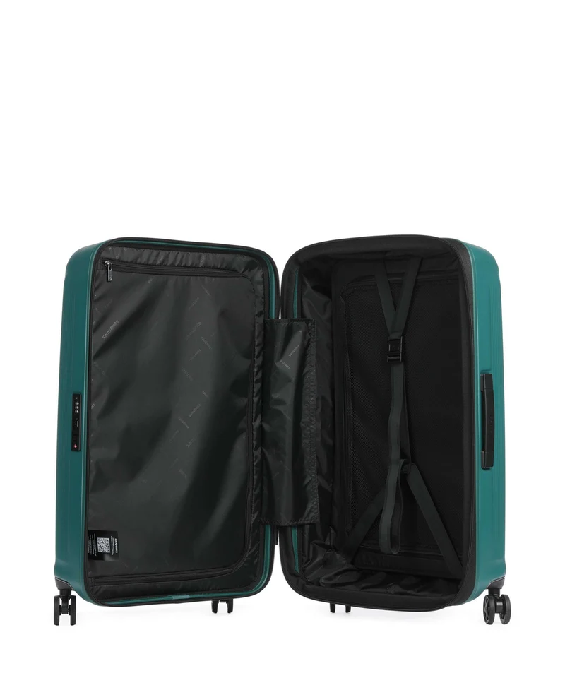 Samsonite Nuon 4-Rollen Trolley pine green