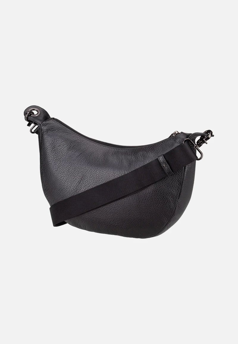Mellow Leather Hobo FZT03 Nero - Hobo Bag